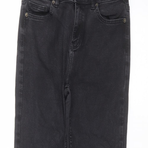 F&F Womens Black  Cotton Skinny Jeans Size 10 L27 in Regular