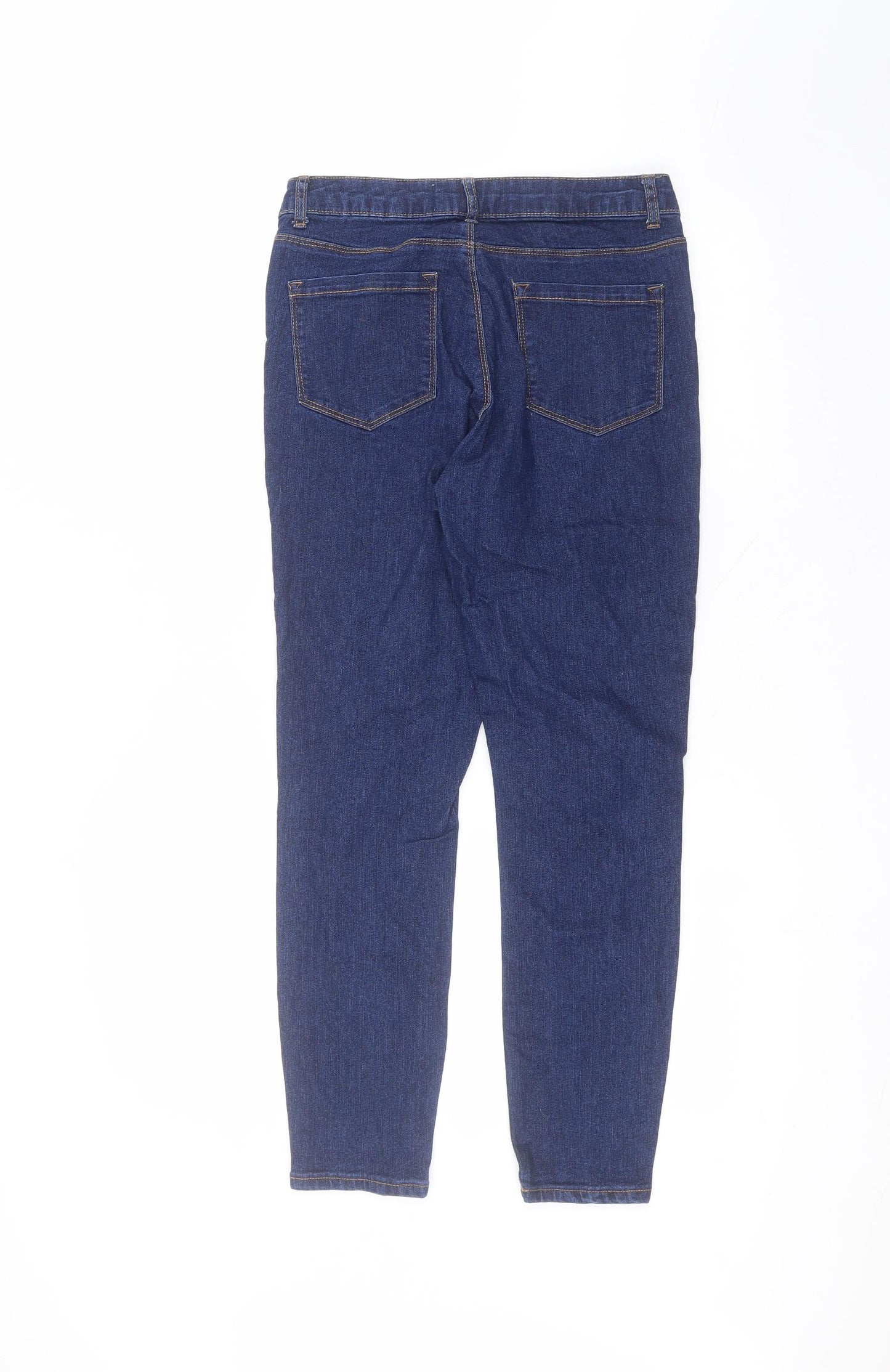 365 Denim Womens Blue  Cotton Skinny Jeans Size 10 L26 in Regular