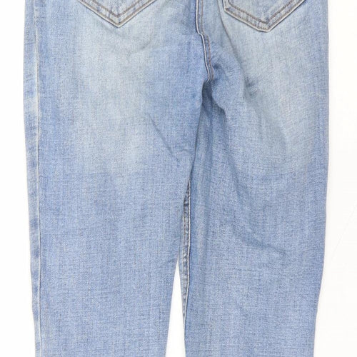 Matalan Womens Blue  Cotton Skinny Jeans Size 10 L29 in Regular