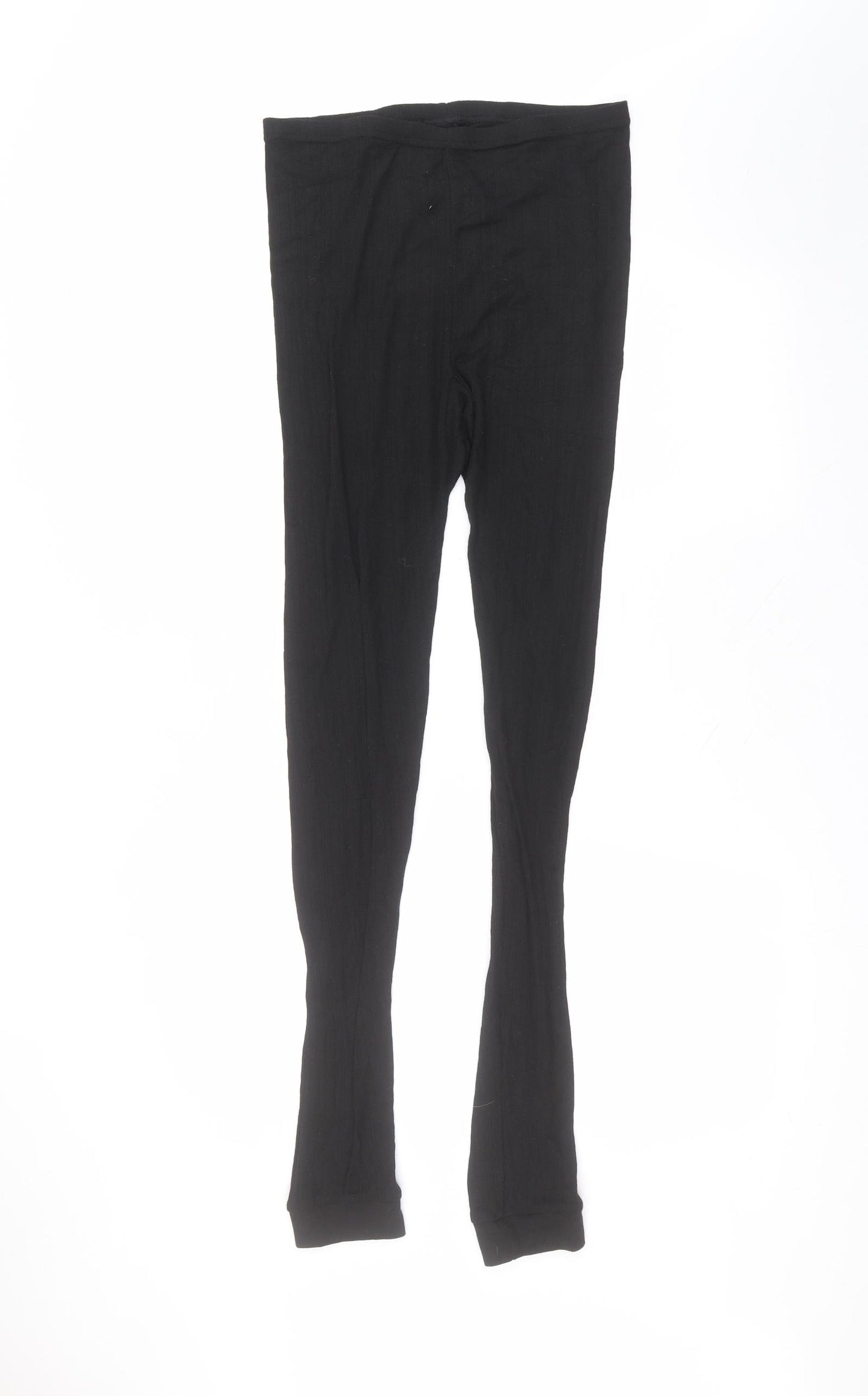 secret possessions Womens Black  Viscose Jogger Leggings Size 12 L30 in