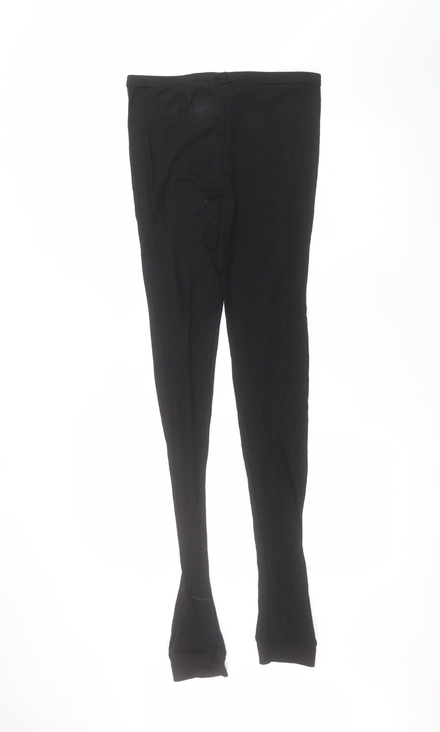 secret possessions Womens Black  Viscose Jogger Leggings Size 12 L30 in