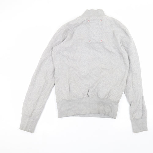 NEXT Womens Grey Round Neck  Cotton Pullover Jumper Size 10