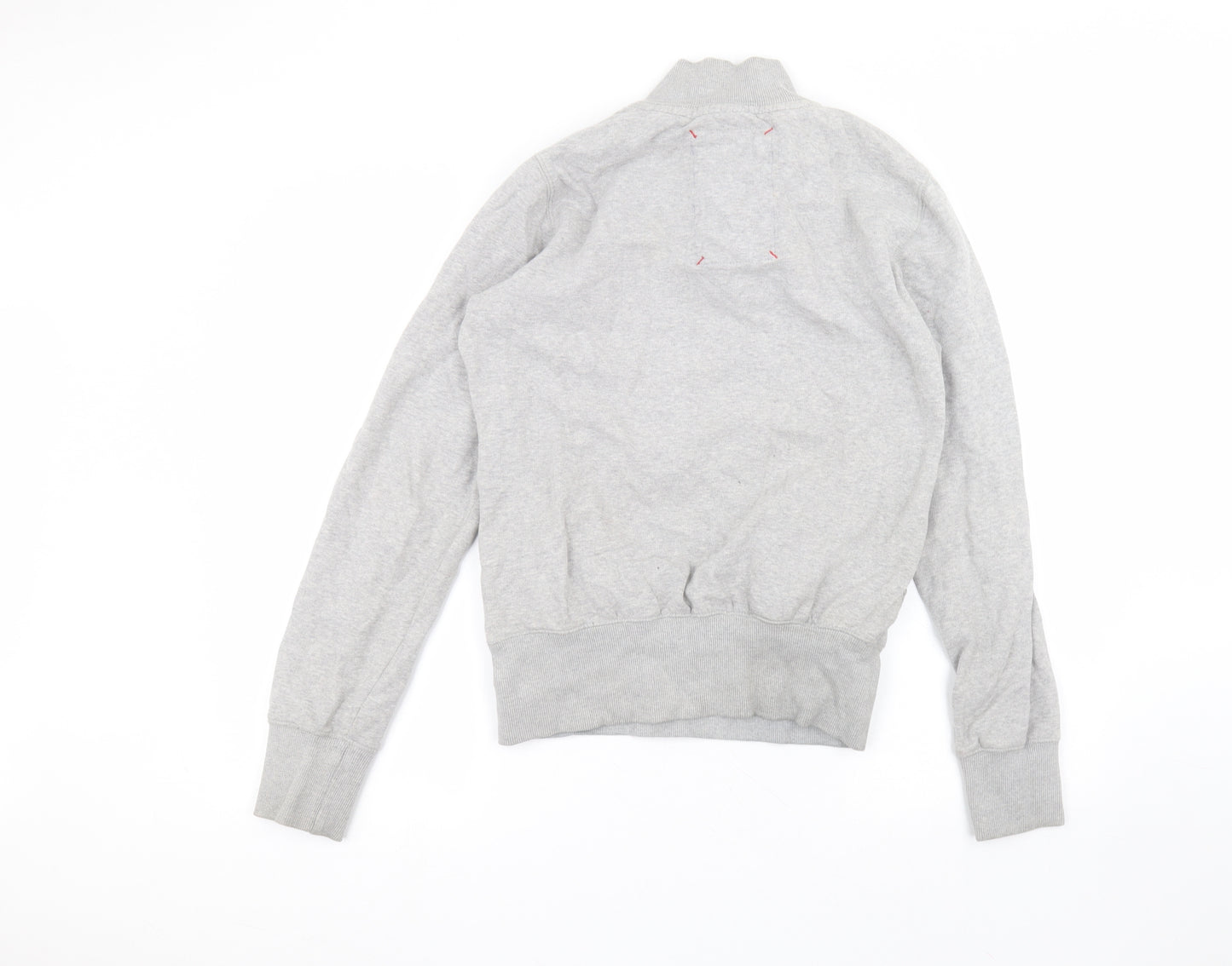 NEXT Womens Grey Round Neck  Cotton Pullover Jumper Size 10