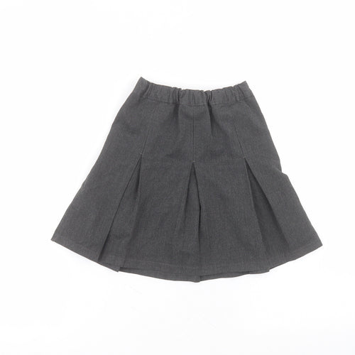 Primark Girls Black  Polyester A-Line Skirt Size 3-4 Years  Regular