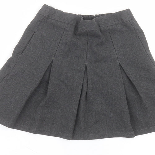 Primark Girls Black  Polyester A-Line Skirt Size 3-4 Years  Regular