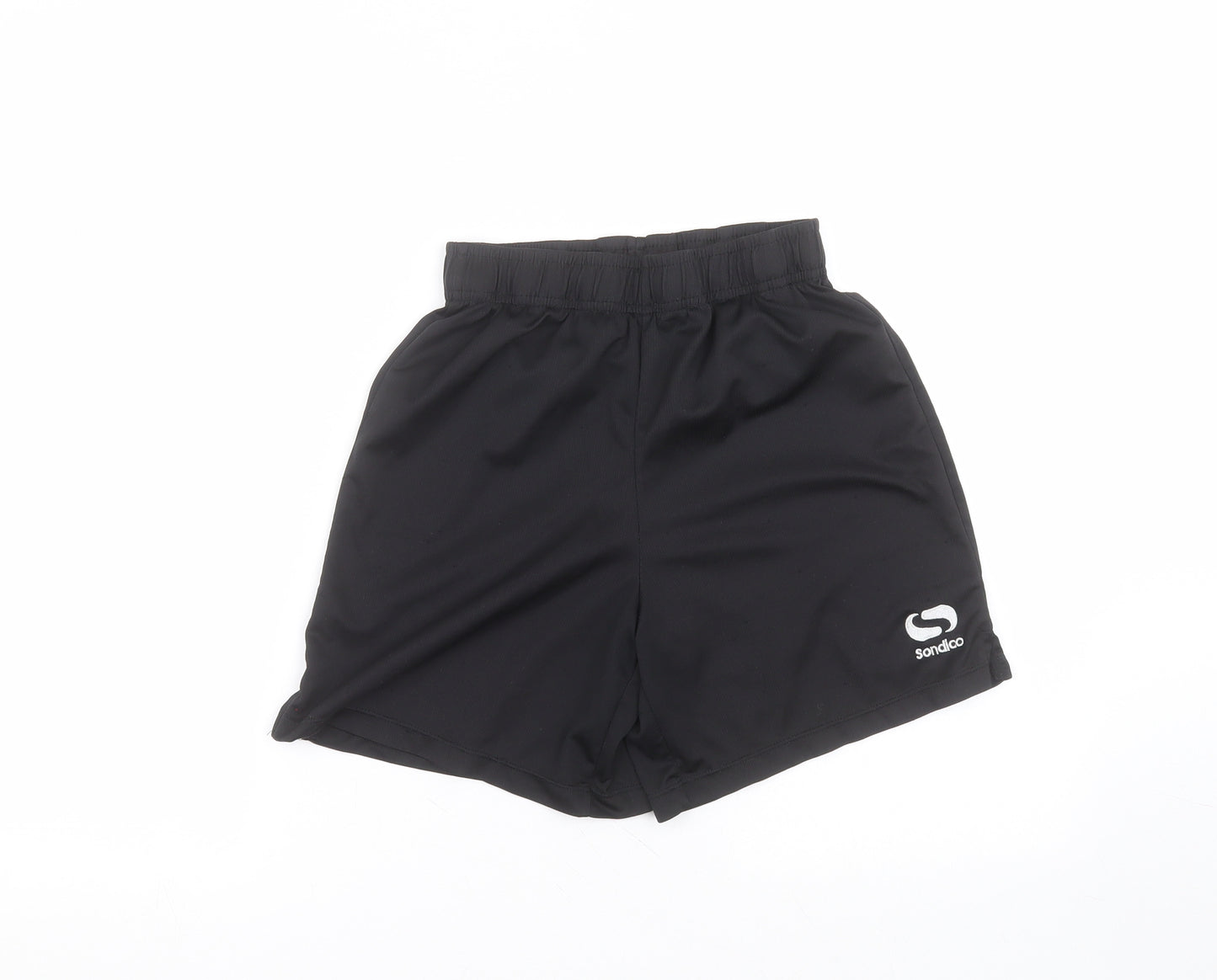 Sondico Boys Black  Polyester Sweat Shorts Size 11-12 Years  Regular