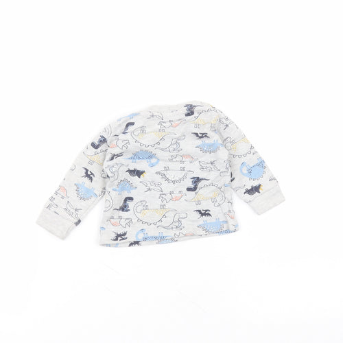 Primark Baby Grey  Cotton Pullover Jumper Size 0-3 Months
