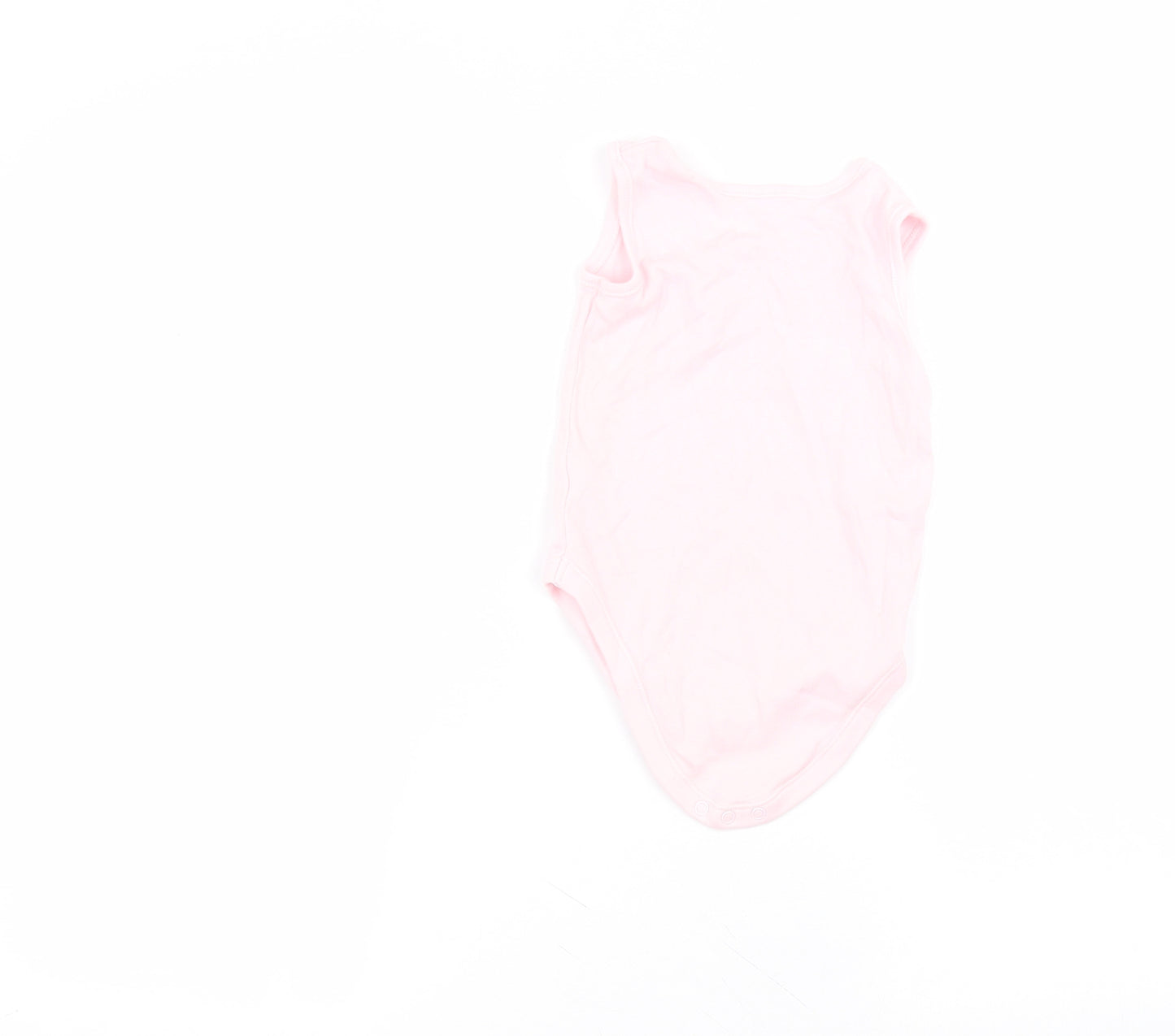 Nutmeg Baby Pink  Cotton Babygrow One-Piece Size 12-18 Months