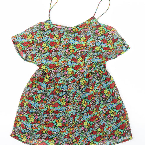 Atmosphere Womens Multicoloured Floral  Jumpsuit One-Piece Size 8