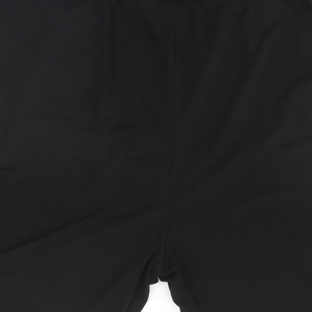 SheIn Womens Black  Polyester Compression Shorts Size XL L7 in Regular