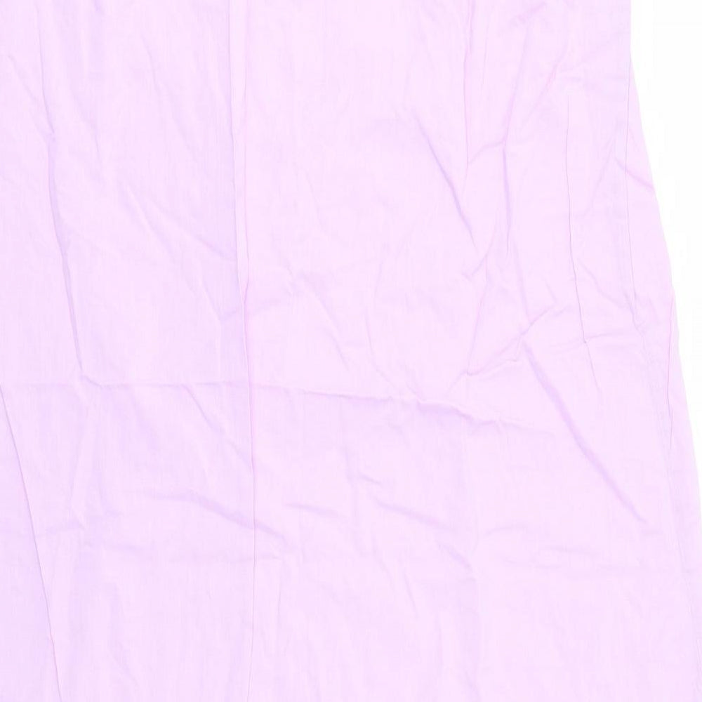 Preworn Womens Blue  Cotton A-Line  Size 16  Round Neck