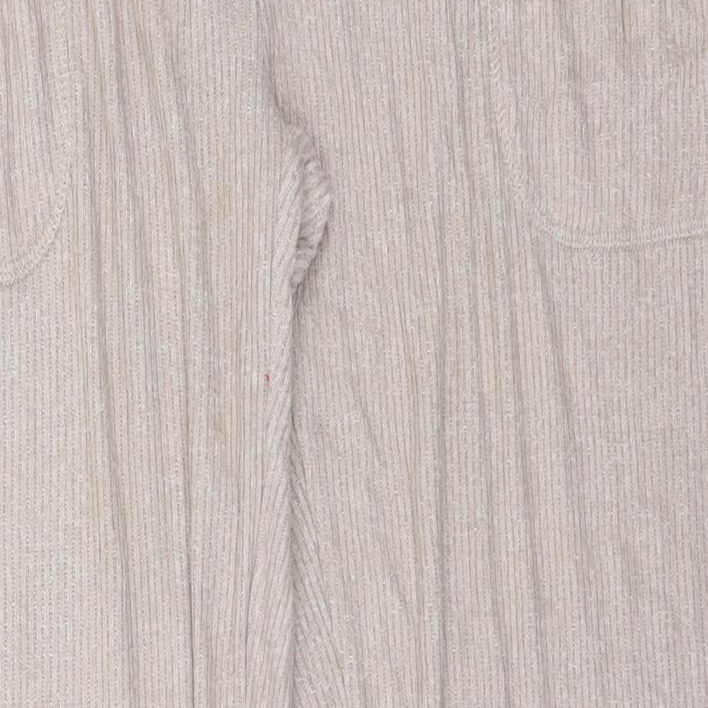Primark Womens Beige  Viscose Sweatpants Trousers Size 14 L30 in Regular