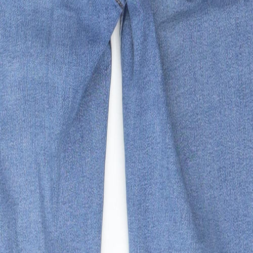New Look Womens Blue  Cotton Skinny Jeans Size 6 L25 in Regular