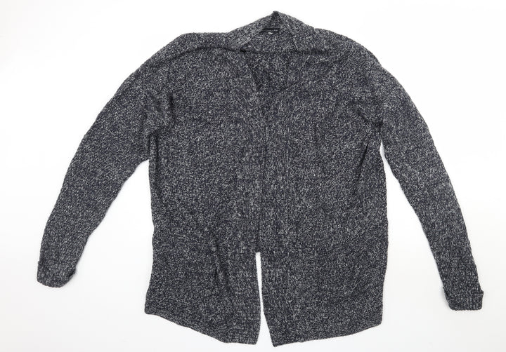 F&F Womens Blue Acrylic Cardigan Jumper Size 20 - Navy