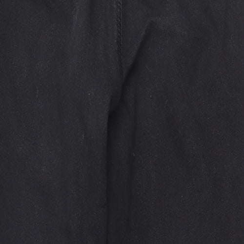 Papaya Womens Black  Polyester Jegging Trousers Size 10 L28 in Regular