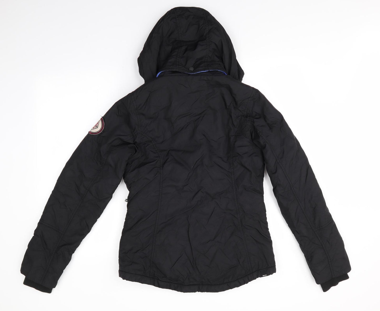 Bench Womens Black   Anorak Coat Size M   - Fleece Lined