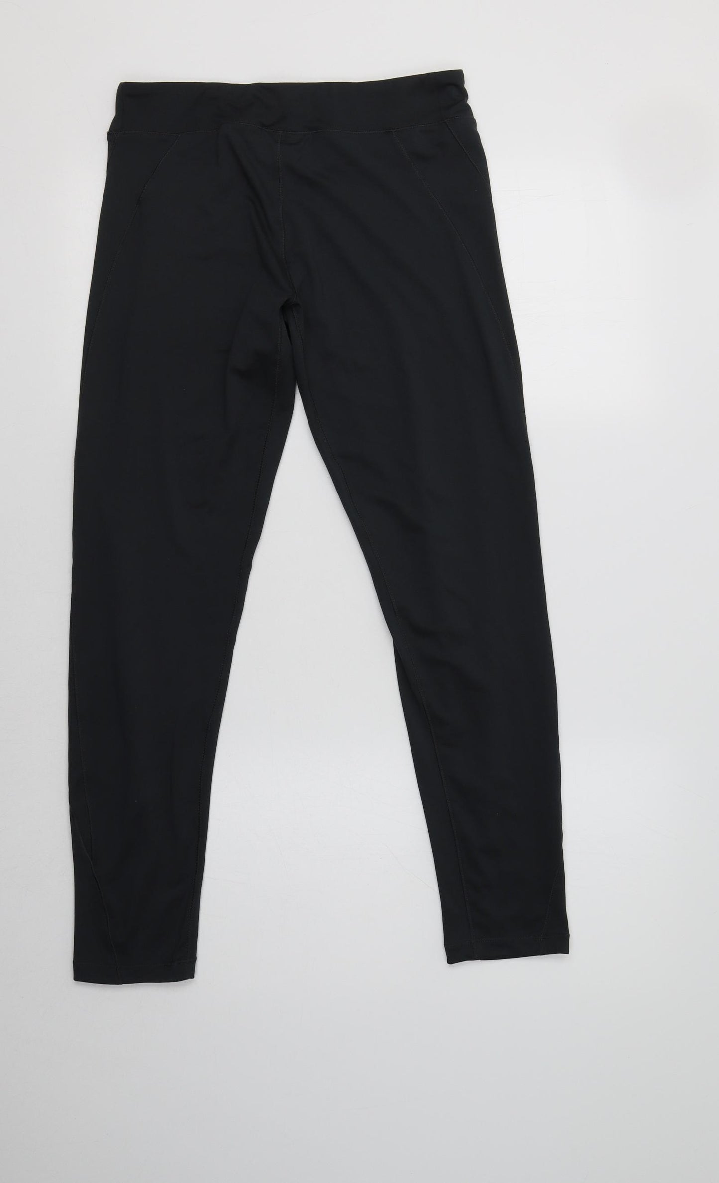LA Gear Womens Grey  Polyester Compression Leggings Size 12  Regular