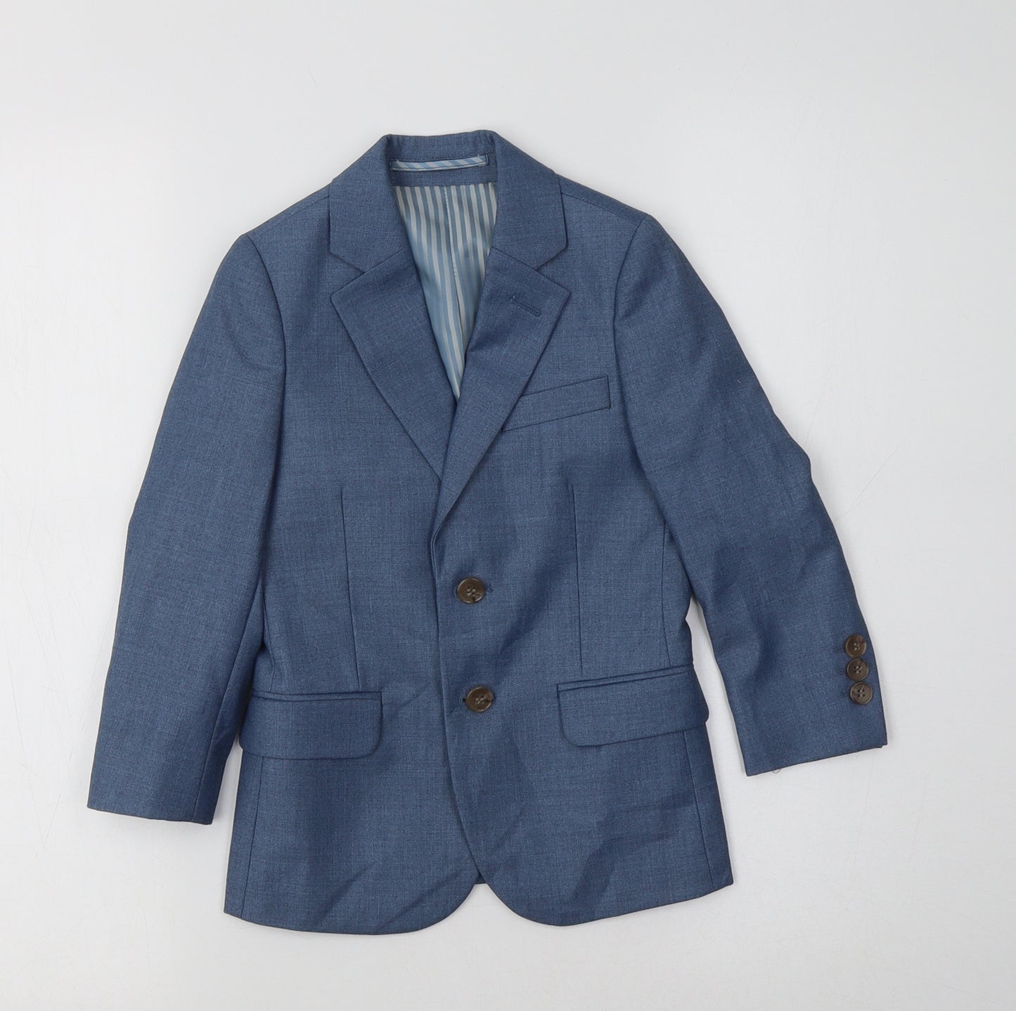 Paisley Of London Boys Blue   Jacket Blazer Size 4 Years