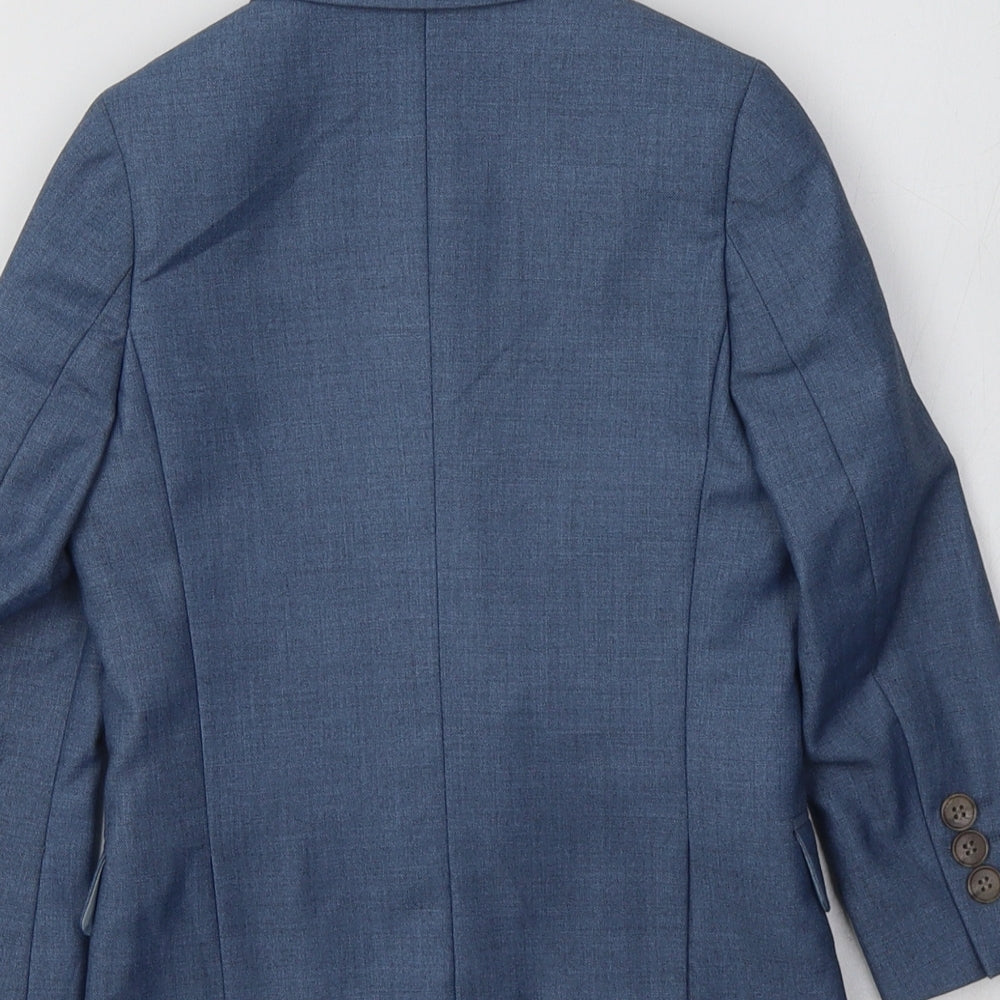 Paisley Of London Boys Blue   Jacket Blazer Size 4 Years