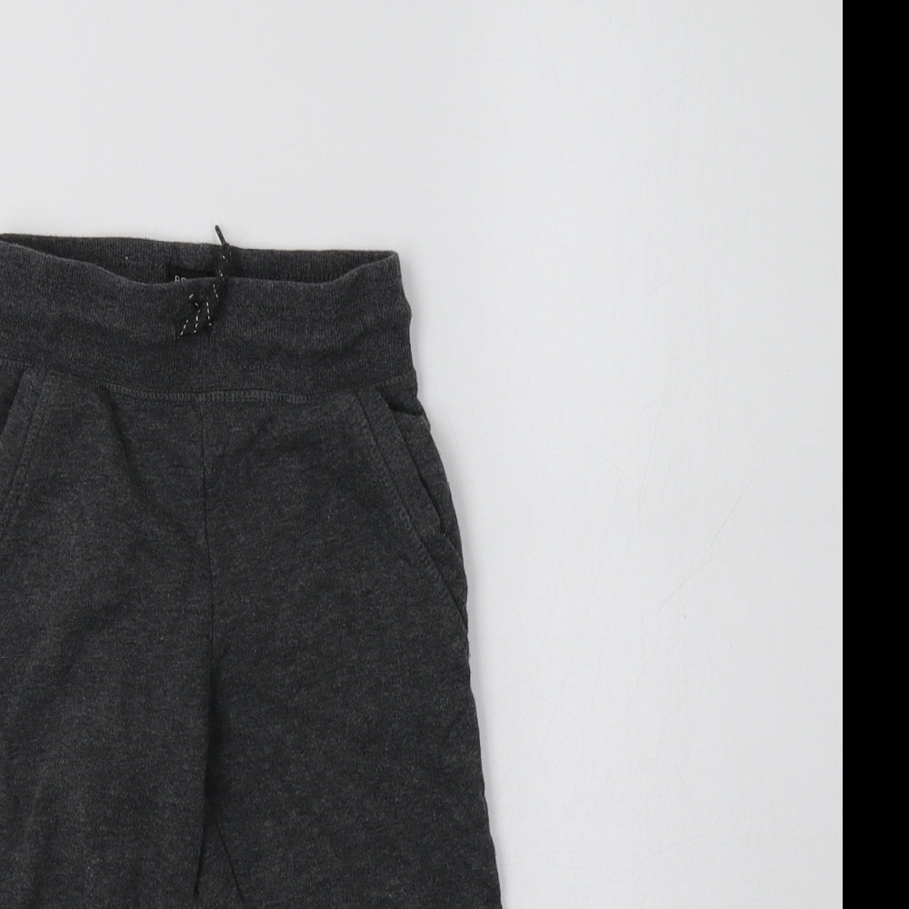 Primark Boys Grey  Polyester Jogger Trousers Size 3-4 Years  Regular