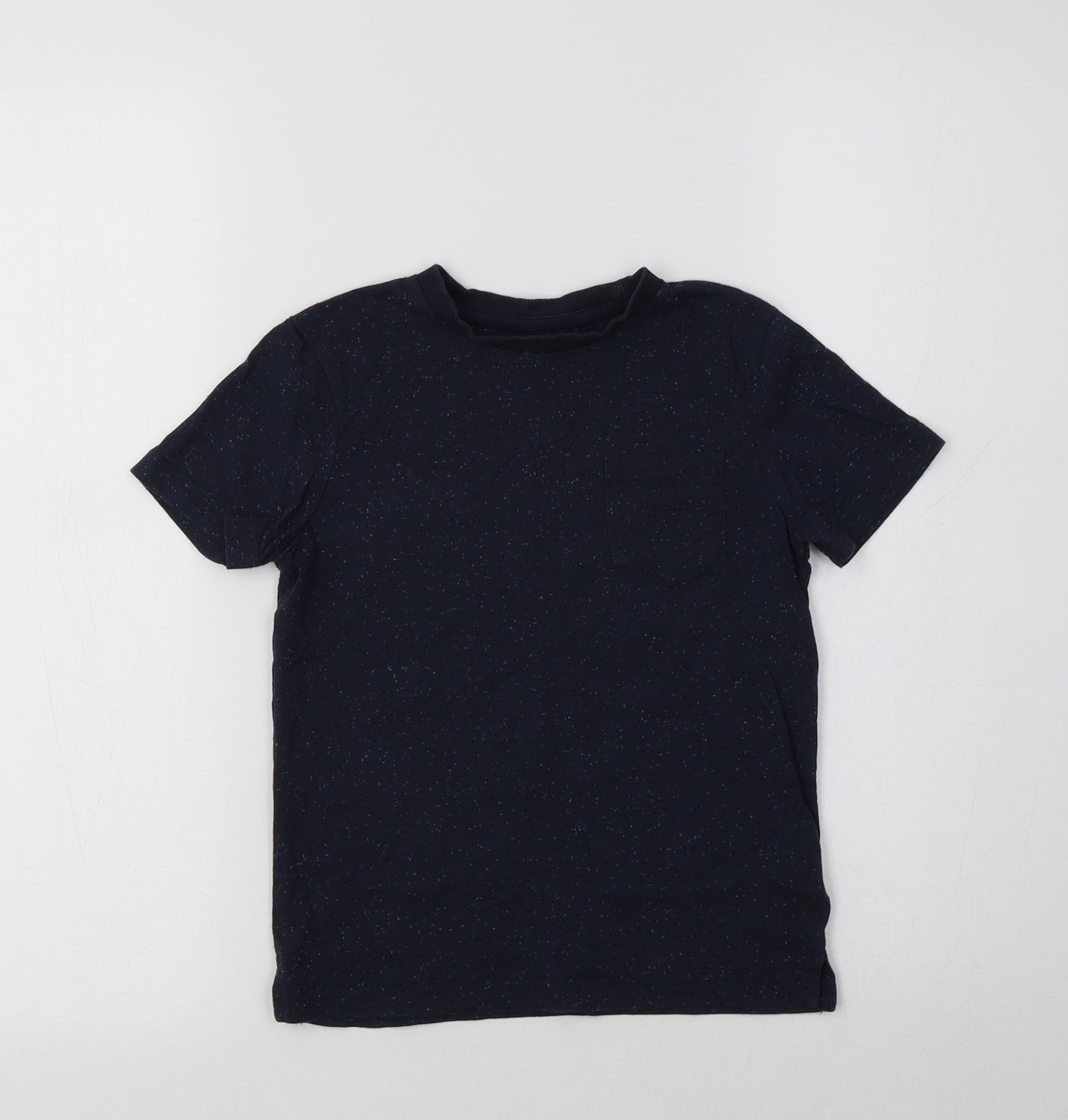 NEXT Boys Blue  Cotton Basic T-Shirt Size 4 Years Crew Neck