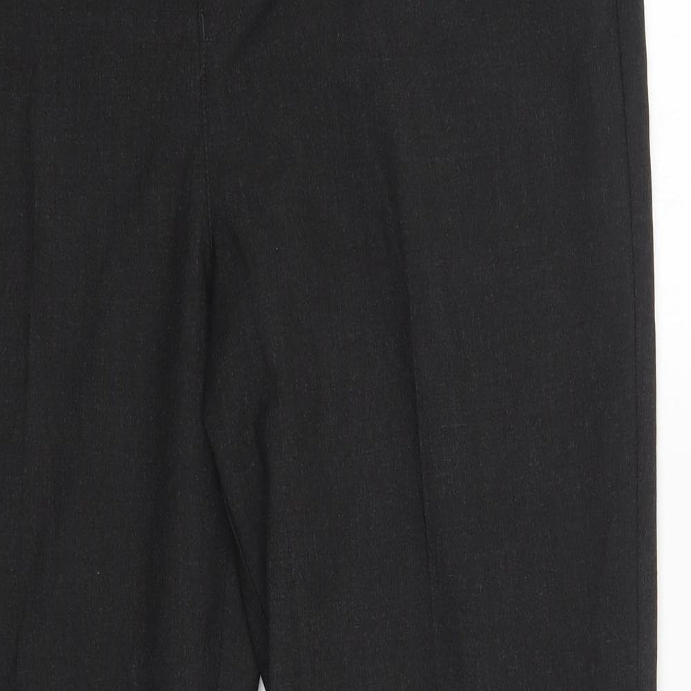 M&S Boys Grey  Polyester Dress Pants Trousers Size 15-16 Years  Regular  - PLUS Schoolwear