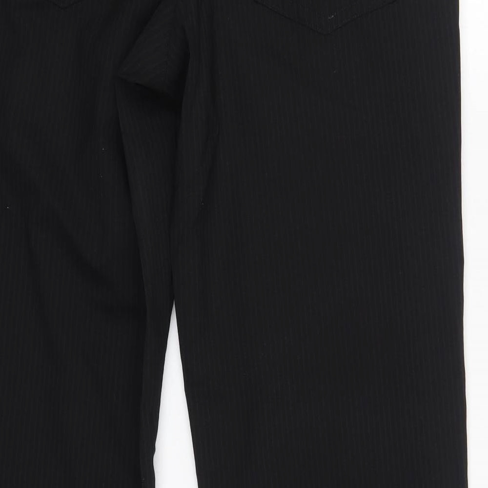 NEXT Mens Black  Wool Dress Pants Trousers Size 30 in L31 in Regular