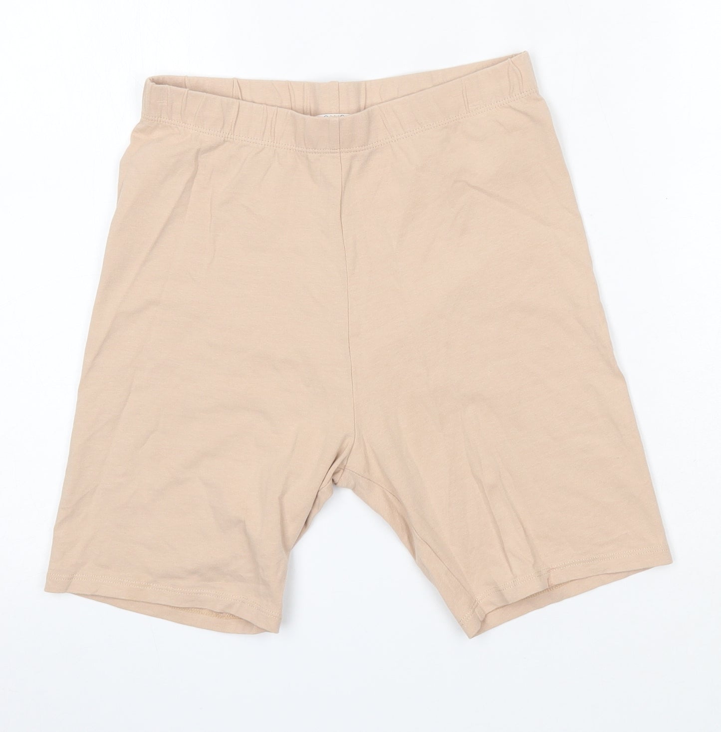 Candy Couture Girls Beige  Cotton Sweat Shorts Size 15 Years  Regular