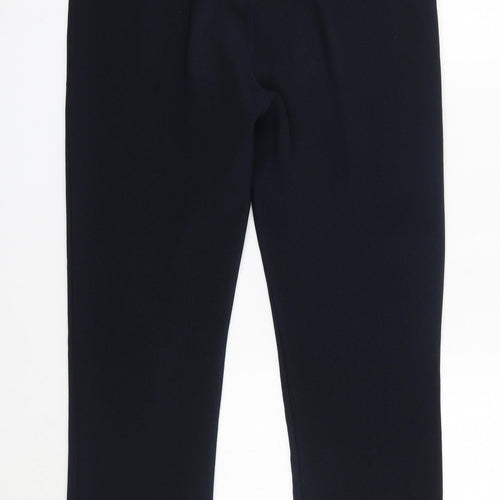 Preworn Womens Blue  Polyester Trousers  Size 12 L26 in Regular