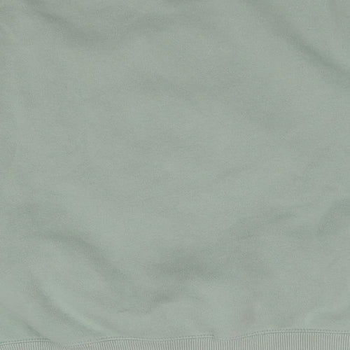 H&M Womens Green Round Neck  Cotton Pullover Jumper Size S   - Mickey Mouse