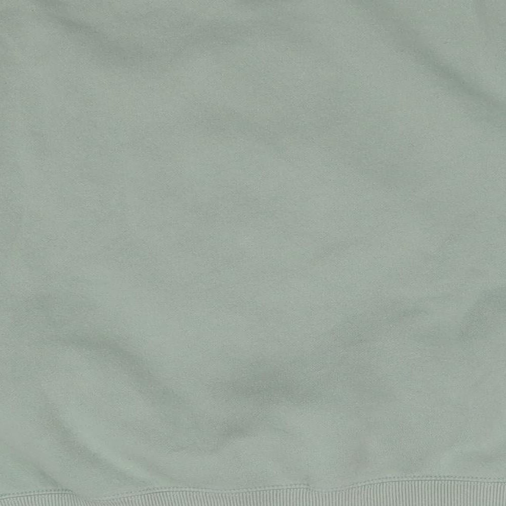 H&M Womens Green Round Neck  Cotton Pullover Jumper Size S   - Mickey Mouse