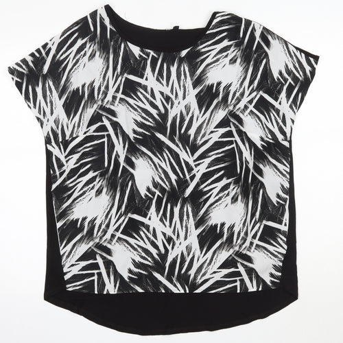 Capsule Womens Multicoloured  Polyester Basic Blouse Size 14 Round Neck