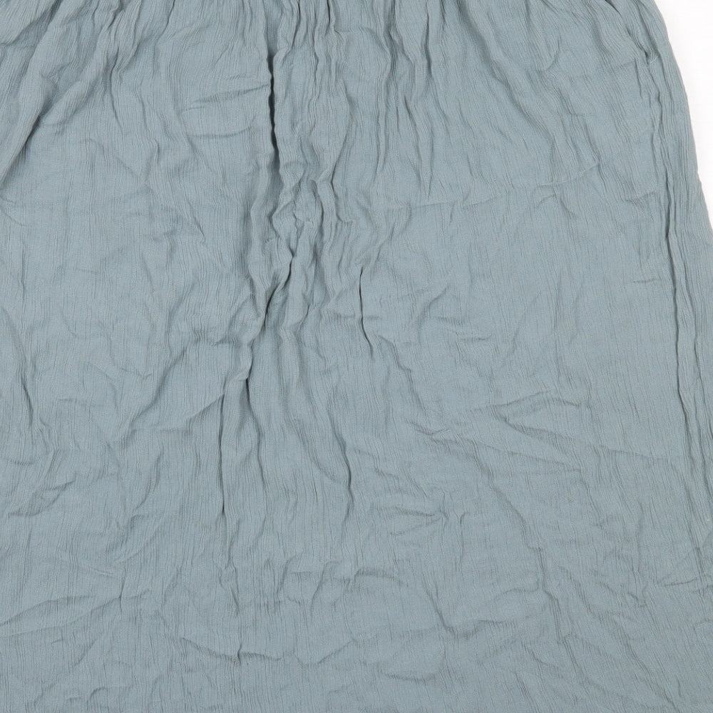 NEXT Womens Blue  Viscose A-Line Skirt Size 20