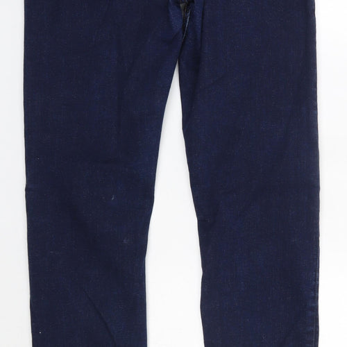 NEXT Mens Blue  Cotton Straight Jeans Size 34 L31 in Slim  - Long