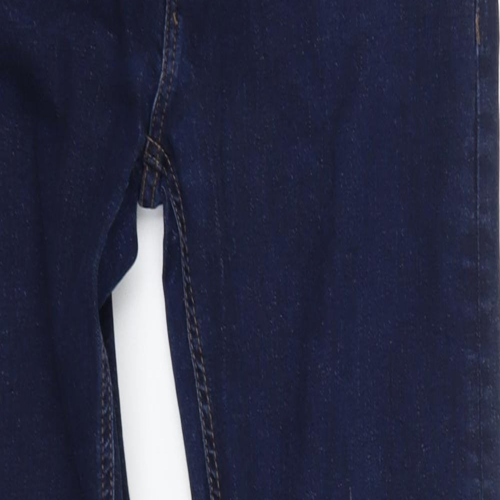 NEXT Mens Blue  Cotton Straight Jeans Size 34 L31 in Slim  - Long