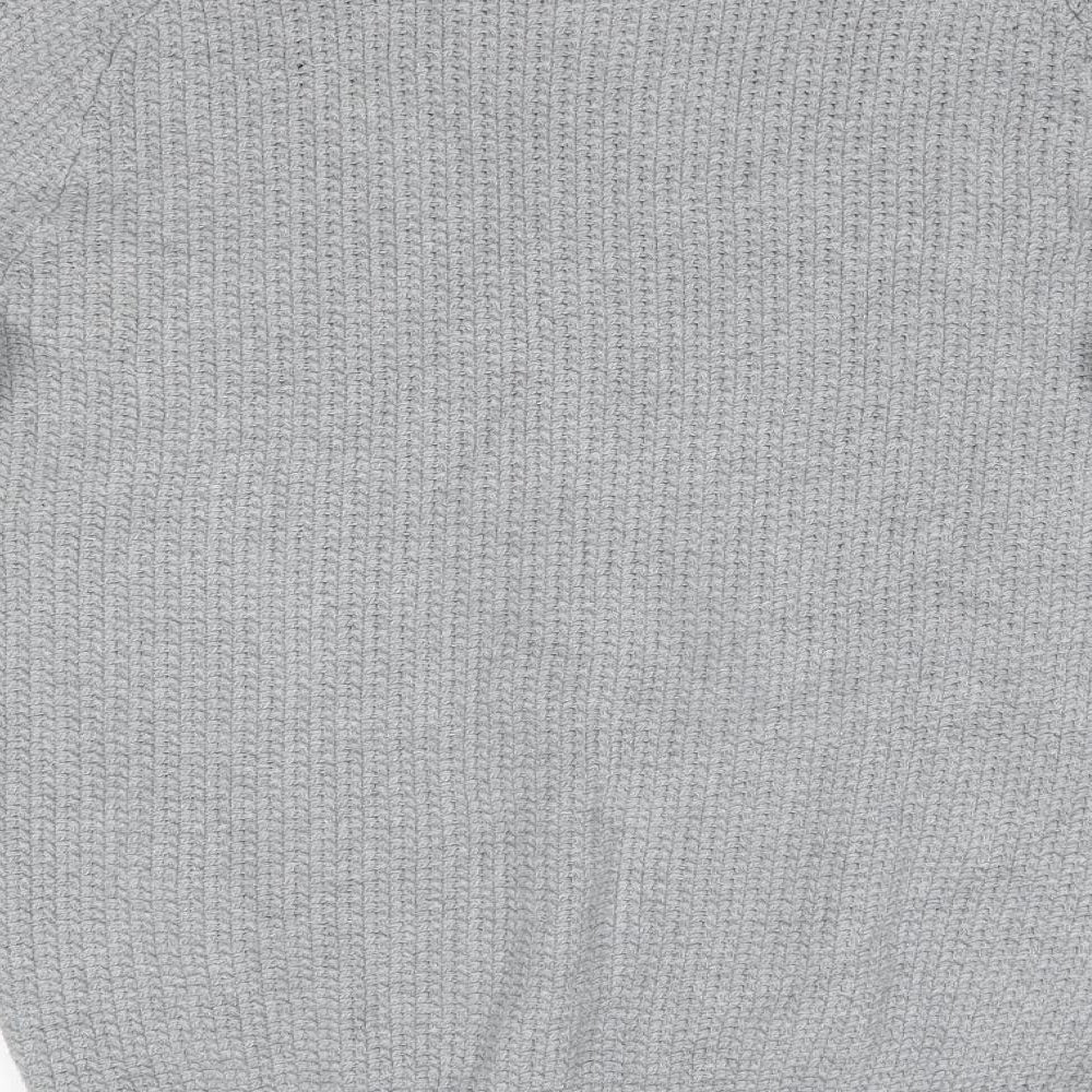 John Partridge Mens Grey Round Neck  Cotton Pullover Jumper Size XL