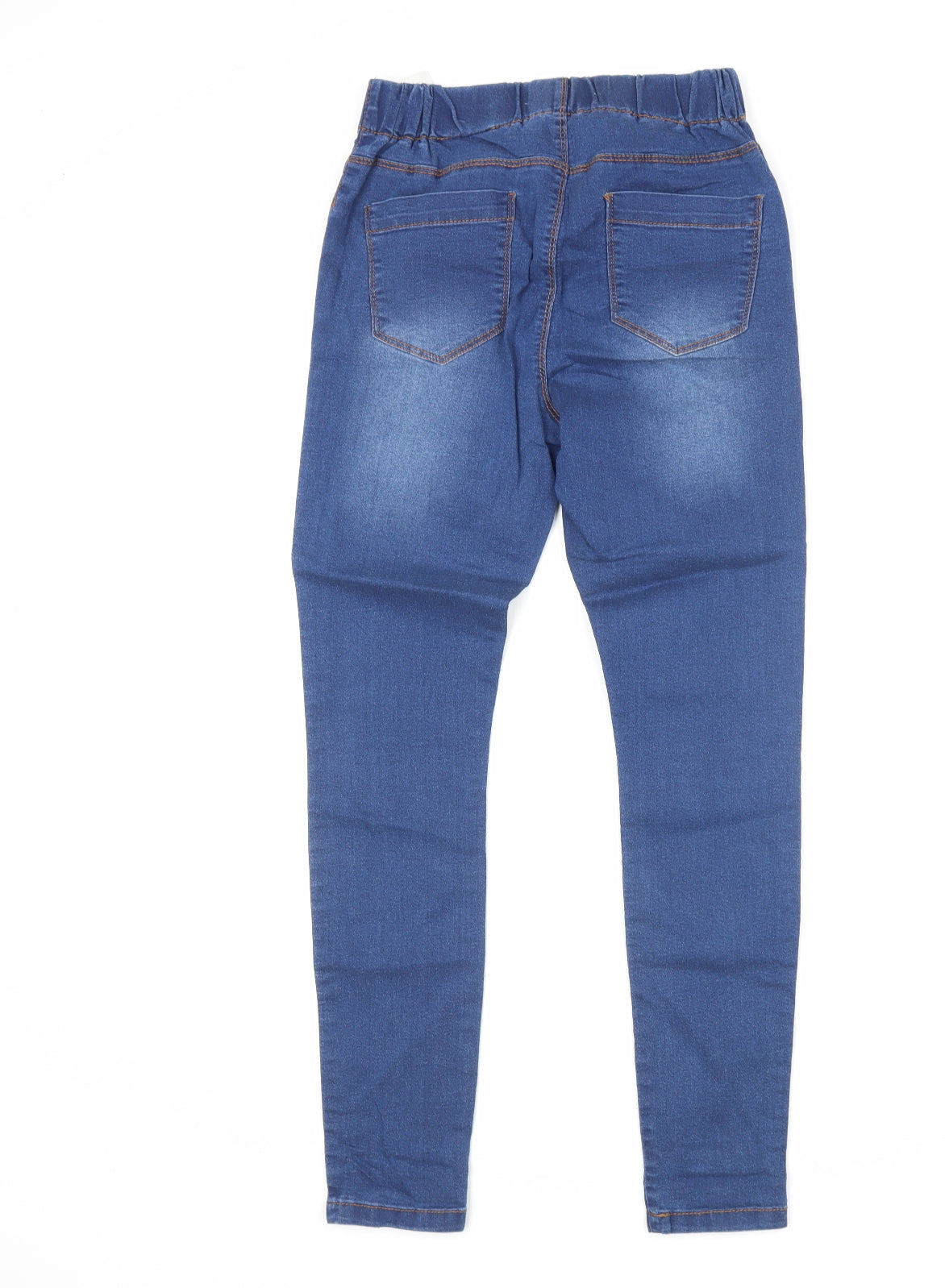 Papaya Womens Blue  Cotton Jegging Jeans Size 12 L28 in Regular