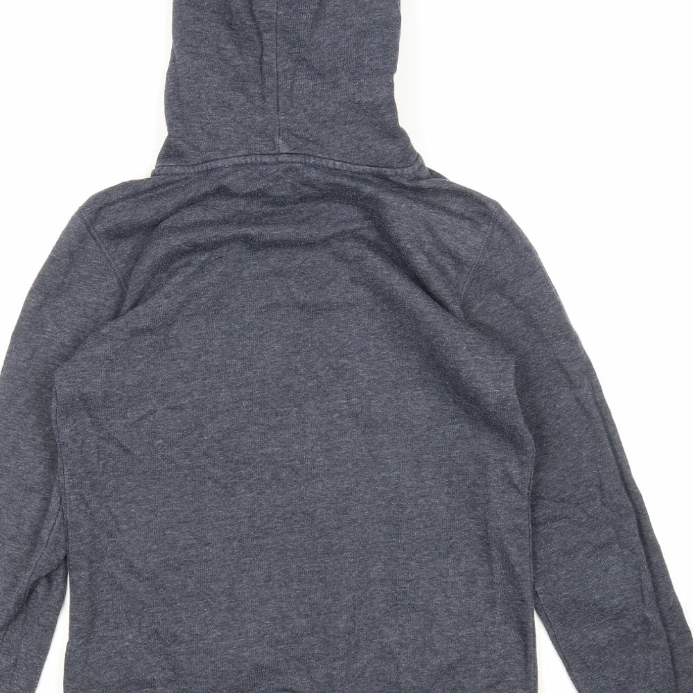 Champion  Womens Grey  Cotton Pullover Hoodie Size M