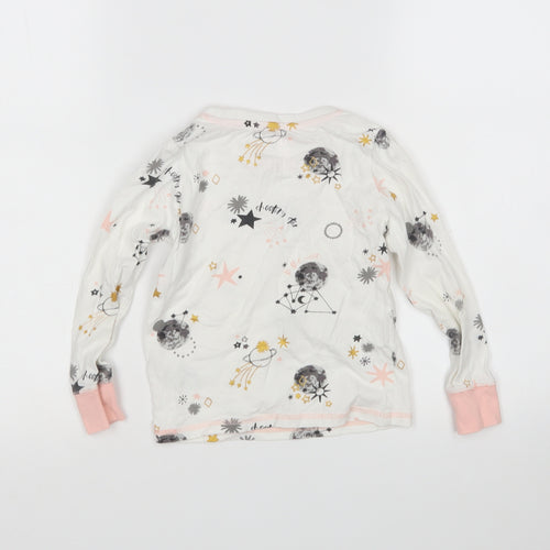 TU Girls Multicoloured  Cotton Top Pyjama Top Size 3-4 Years