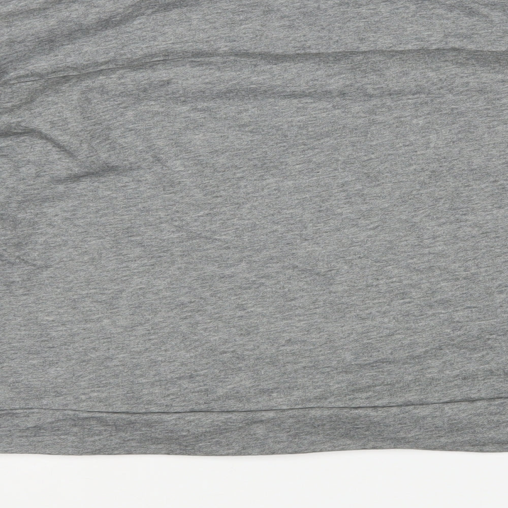 Oh My live Womens Grey  Cotton Pullover Sweatshirt Size S