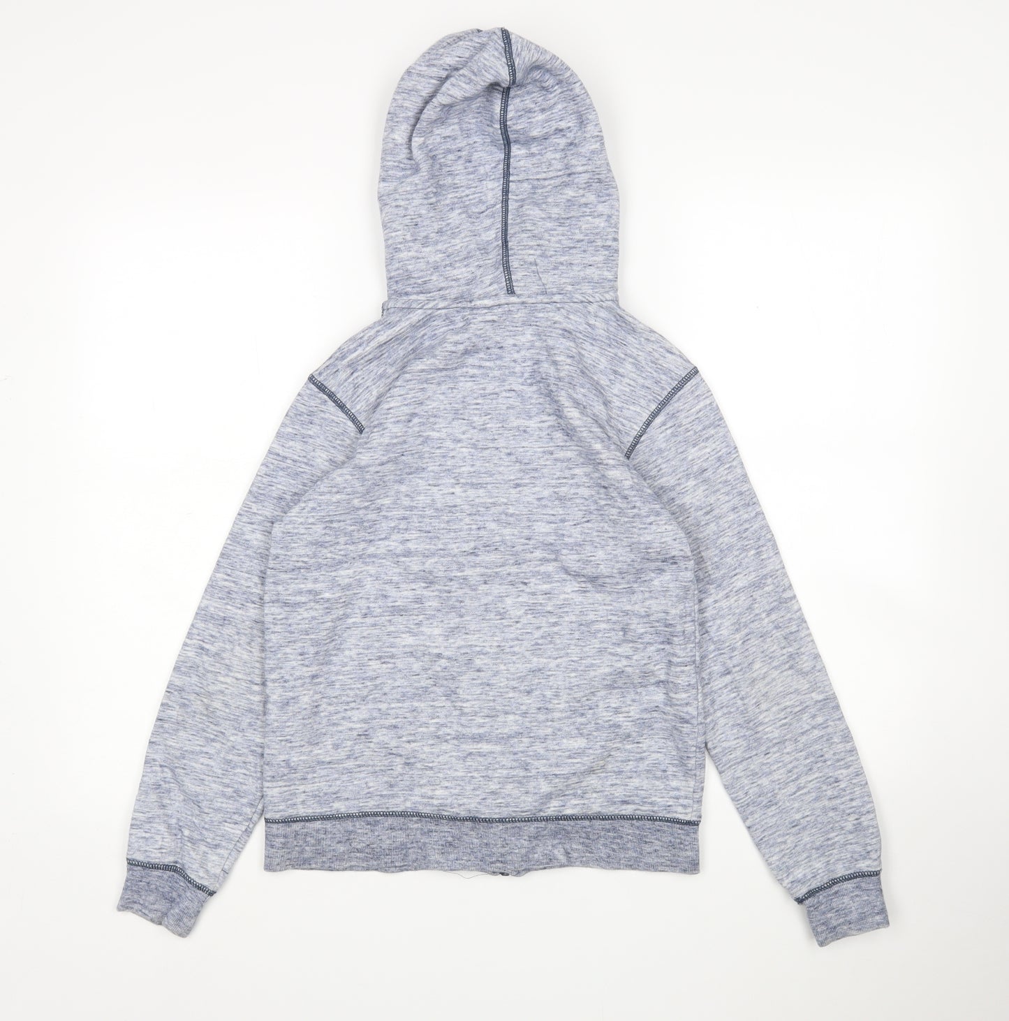 H&M Boys Blue  Cotton Full Zip Hoodie Size 11-12 Years
