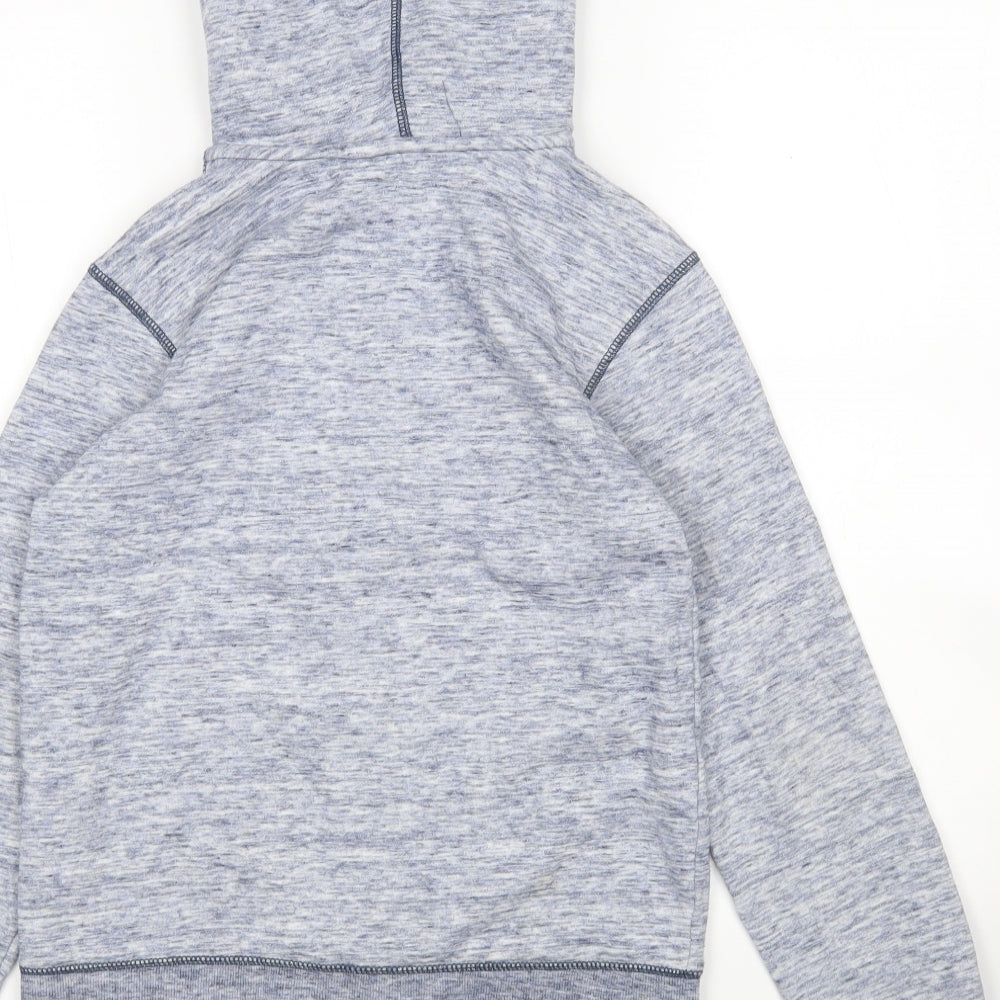 H&M Boys Blue  Cotton Full Zip Hoodie Size 11-12 Years