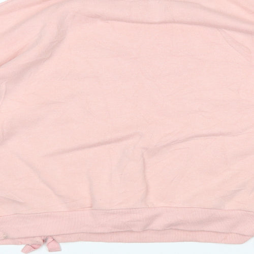 Primark Girls Pink  Polyester Pullover Sweatshirt Size 11-12 Years