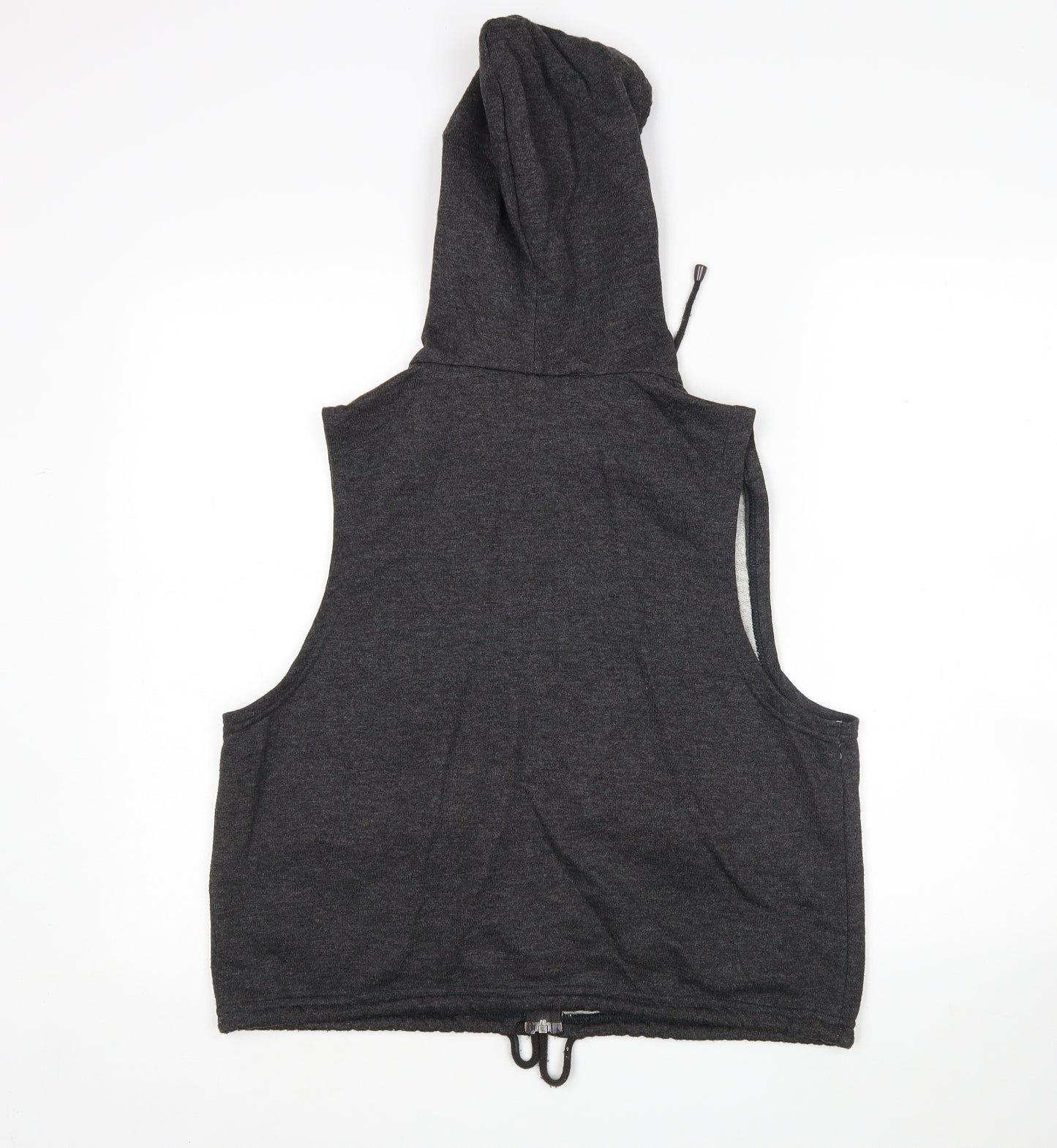 Rodeo Womens Grey  Polyester Vest Hoodie Size 16