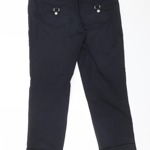GARDEUR Womens Blue  Cotton Straight Jeans Size 10 L26 in Regular