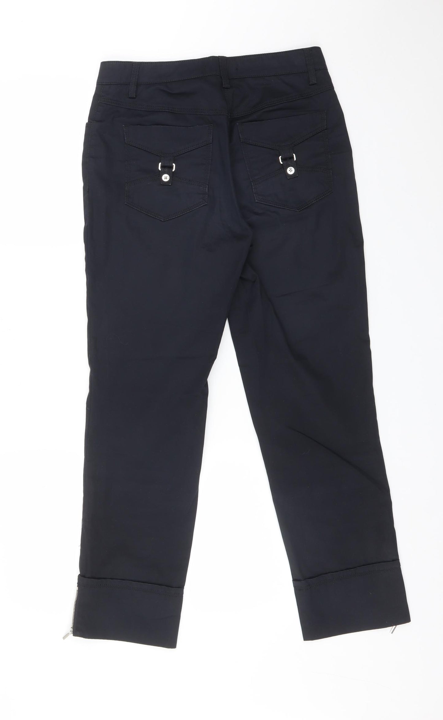 GARDEUR Womens Blue  Cotton Straight Jeans Size 10 L26 in Regular