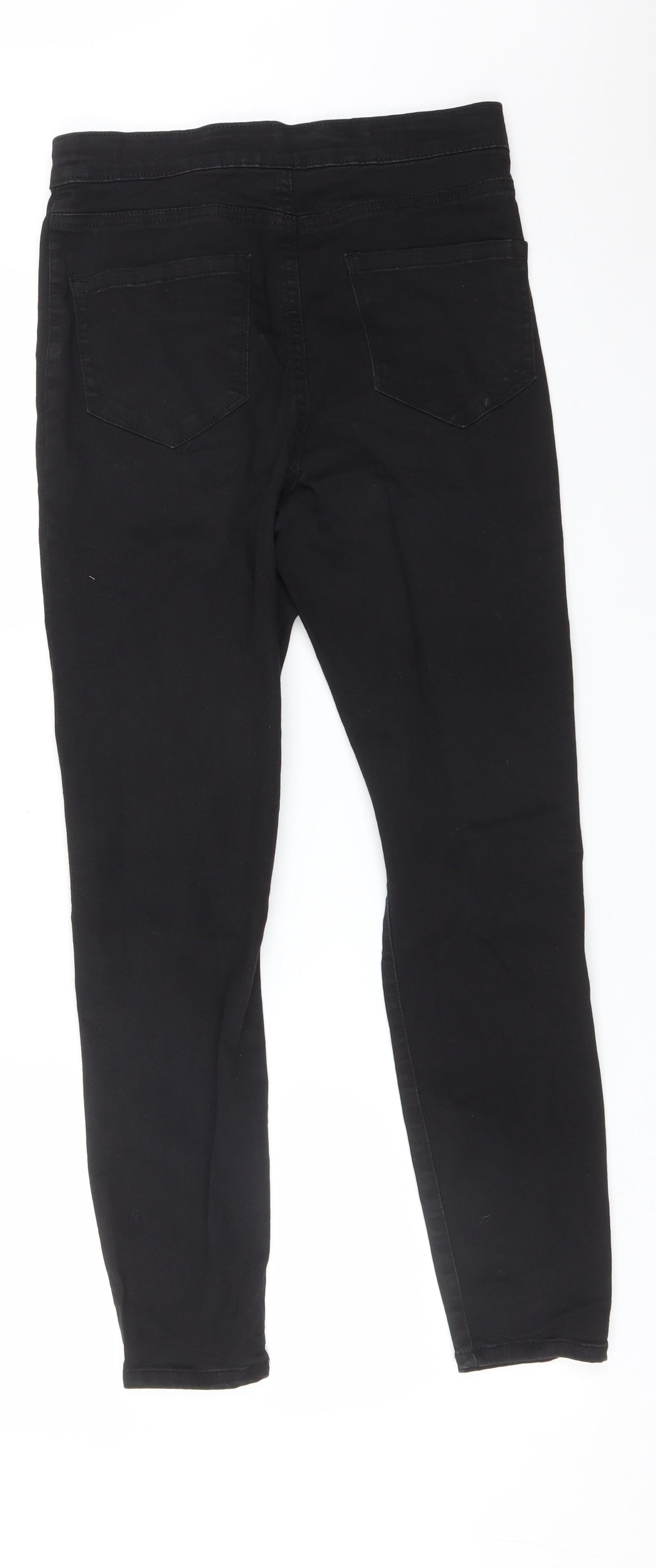 DENIM CO Womens Black  Cotton Jegging Jeans Size 12 L26 in Regular