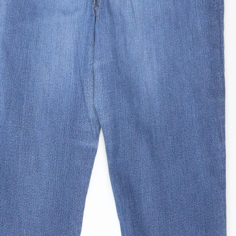 TU Womens Blue  Cotton Jegging Jeans Size 14 L30 in Regular