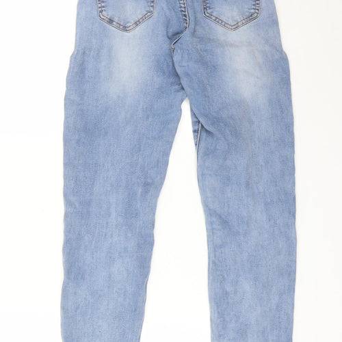MISS RJ Womens Blue  Cotton Skinny Jeans Size 10 L28 in Regular