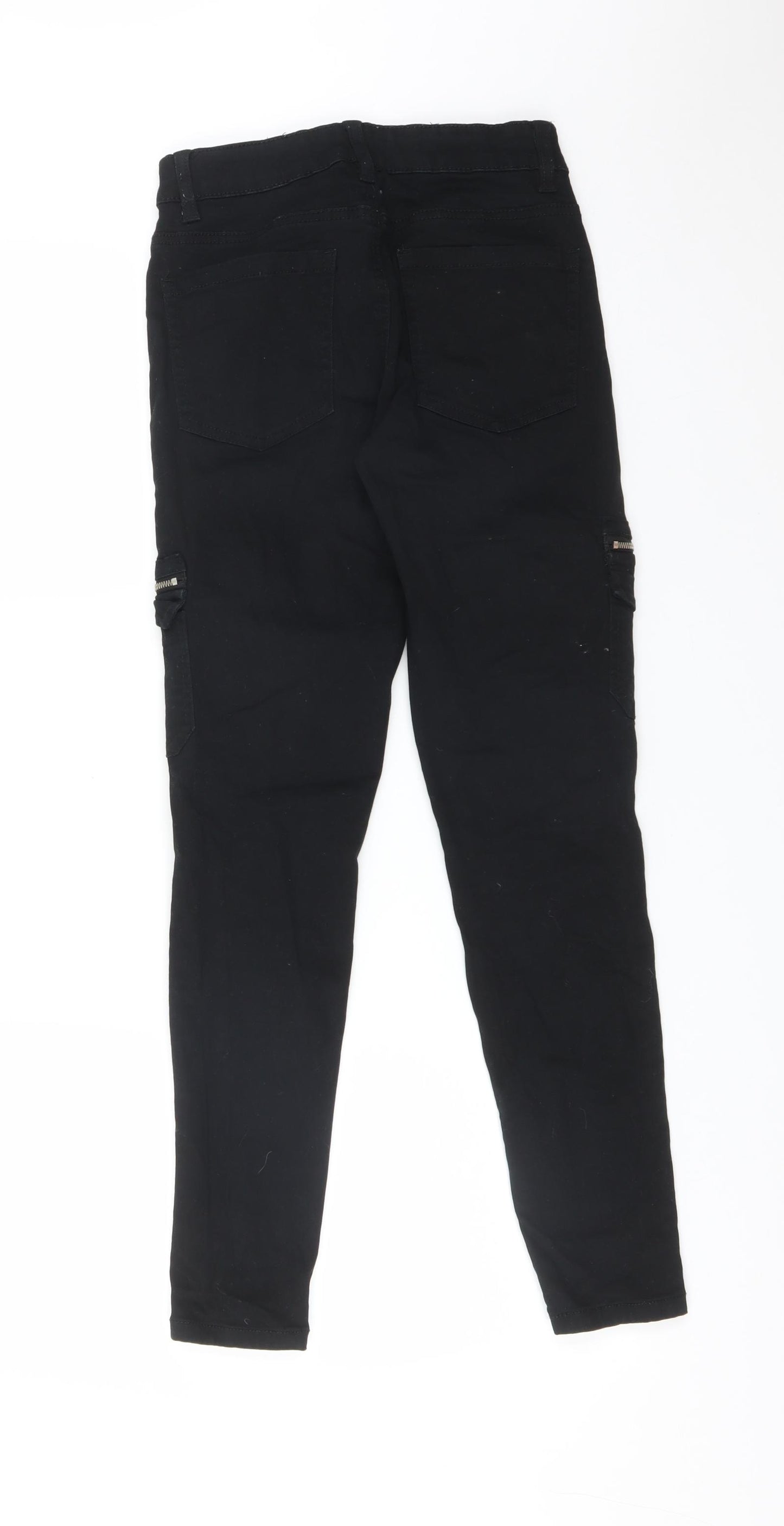 DENIM CO Womens Black  Cotton Skinny Jeans Size 8 L27 in Regular